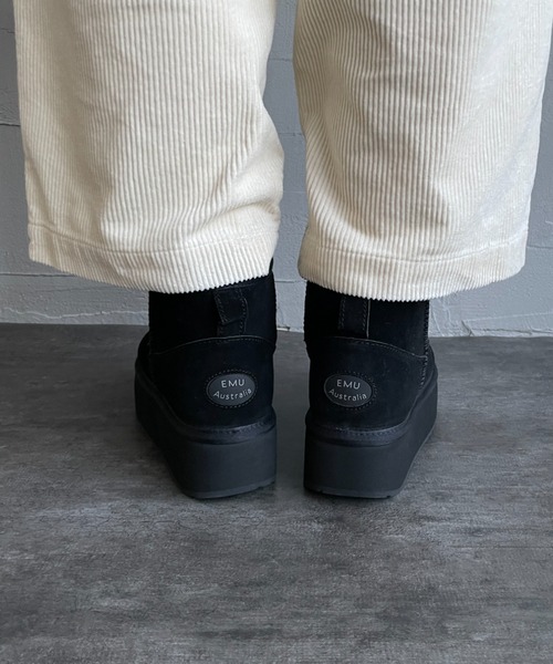 EMU Australia/エミュ オーストラリア] 厚底 ショート ムートンブーツ