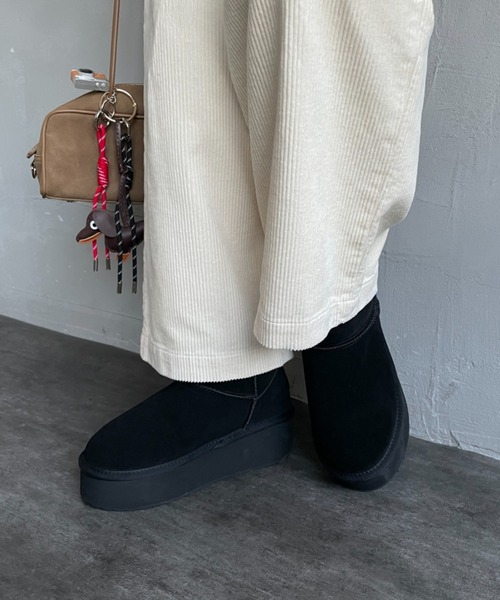 EMU Australia/エミュ オーストラリア] 厚底 ショート ムートンブーツ