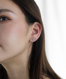 abaskdesign（アバスクデザイン）の「金属アレルギー対応　シンプルスターピアス（ピアス（両耳用））」