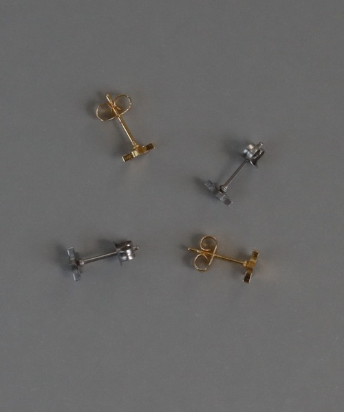 abaskdesign（アバスクデザイン）の「金属アレルギー対応　シンプルスターピアス（ピアス（両耳用）・レディース・ゴールド/シルバー・FREE）」の8枚目の写真