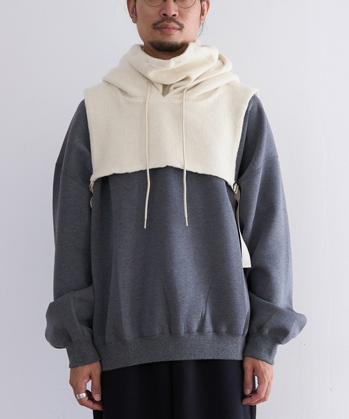 G.V.G.V.(ジーヴィージーヴィー)の「G.V.G.V. BALACLAVA(ニットキャップ/ビーニー・レディース・ナチュラル/ダークグレー・FREE)」の10枚目の写真