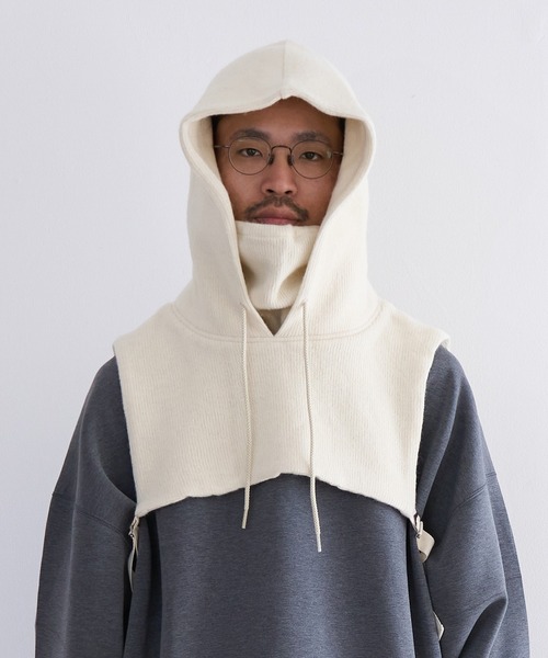 G.V.G.V.(ジーヴィージーヴィー)の「G.V.G.V. BALACLAVA(ニットキャップ/ビーニー・レディース・ナチュラル/ダークグレー・FREE)」の11枚目の写真