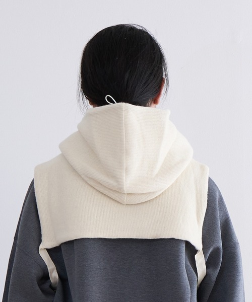 G.V.G.V.(ジーヴィージーヴィー)の「G.V.G.V. BALACLAVA(ニットキャップ/ビーニー・レディース・ナチュラル/ダークグレー・FREE)」の13枚目の写真