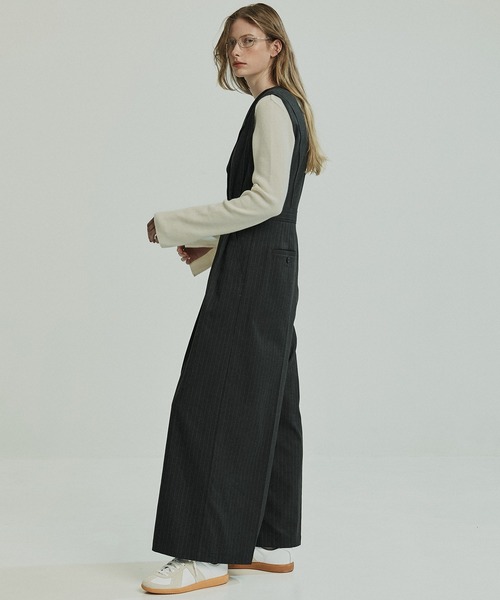 PUBLIC TOKYO(パブリックトウキョウ)の「コットンカシミヤスリットスリーブニット(ニット/セーター・レディース・ダークグレー/ホワイト/ブルー・FREE)」の22枚目の写真