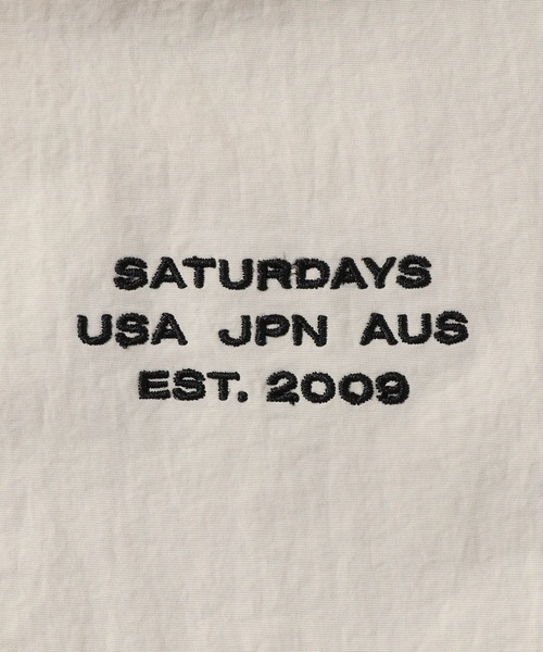 Saturdays NYC（サタデーズ ニューヨークシティ ）の「Training NY Jacket（ミリタリージャケット・メンズ・ライトグレー/オリーブ/ブラック・L/M/S）」の7枚目の写真