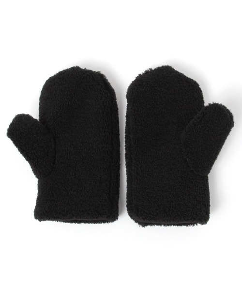 FOUND GOOD（ファウンドグッド）の「コードツキボアミトン（手袋・レディース・ベージュ/グレー系8/アイボリー/ブラック・FREE）」の12枚目の写真