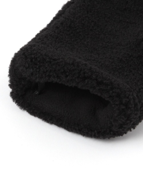 FOUND GOOD（ファウンドグッド）の「コードツキボアミトン（手袋・レディース・ベージュ/グレー系8/アイボリー/ブラック・FREE）」の16枚目の写真