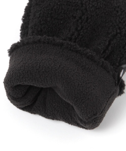 FOUND GOOD（ファウンドグッド）の「コードツキボアミトン（手袋・レディース・ベージュ/グレー系8/アイボリー/ブラック・FREE）」の17枚目の写真