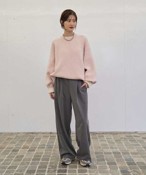 model：H166　着用サイズ：F