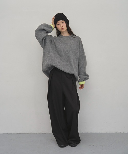 model：H163　着用サイズ：F
