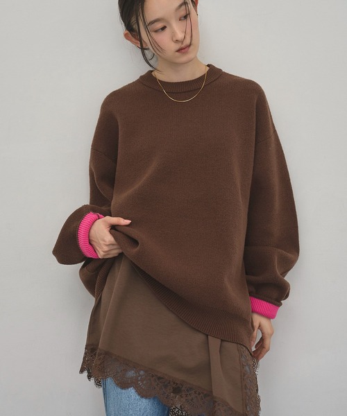 model：H162　着用サイズ：F
