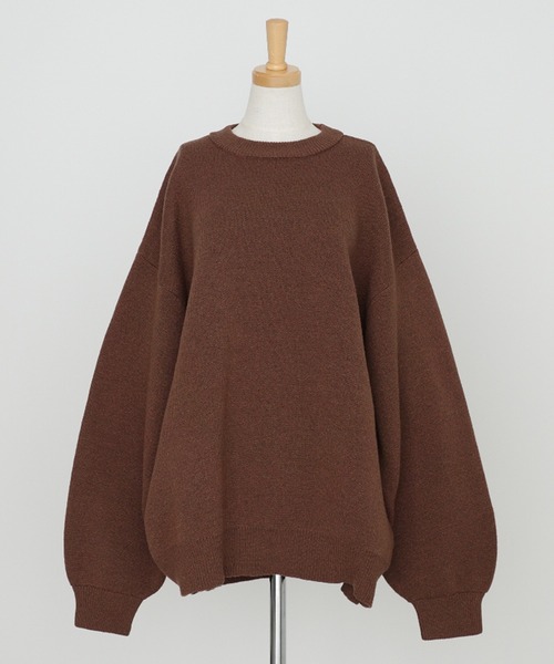 美品　パラスパレス45rpm ウール ニット プルオーバー バイカラー 美品 パラスパレス45rpm ウール ニット プルオーバー バイカラー 45rpm