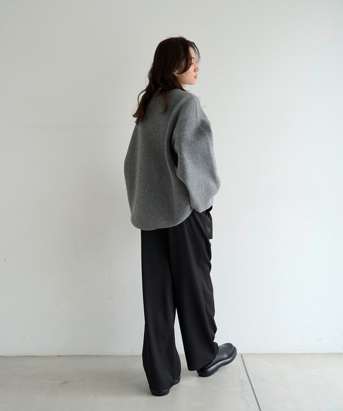 meilmada（メイルマダ）の「バイカラーニットプルオーバー（ニット