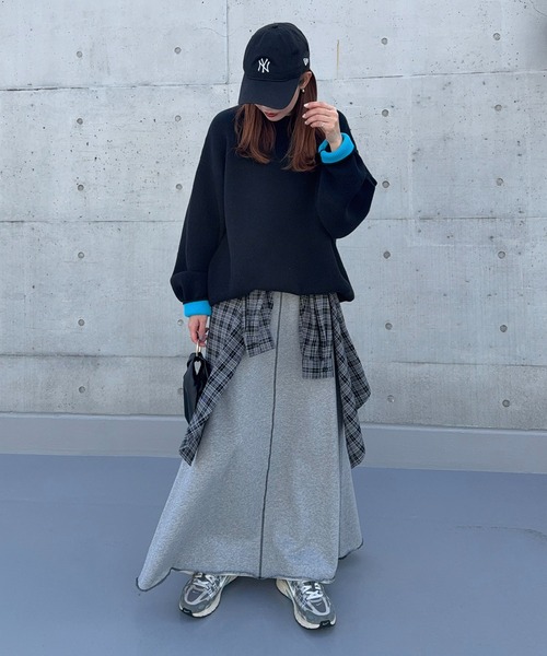 model：H166　着用サイズ：F