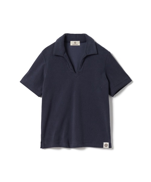セール】SEAGREEN(シーグリーン) PLANE PILE SKIPPER POLO（ポロシャツ