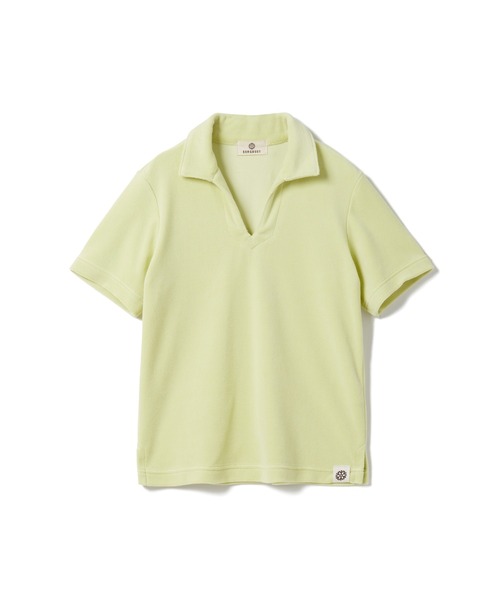 セール】SEAGREEN(シーグリーン) PLANE PILE SKIPPER POLO（ポロシャツ