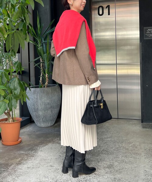 ツィードシャークテーラードダブルジャケット（テーラードジャケット