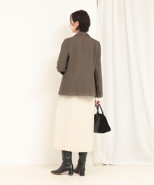 ツィードシャークテーラードダブルジャケット（テーラードジャケット