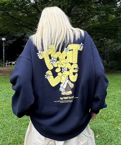 HEAVY WEIGHT 13.0oz 'FLOWER BOY' LOGO SWEAT 長袖 スウェット 秋服