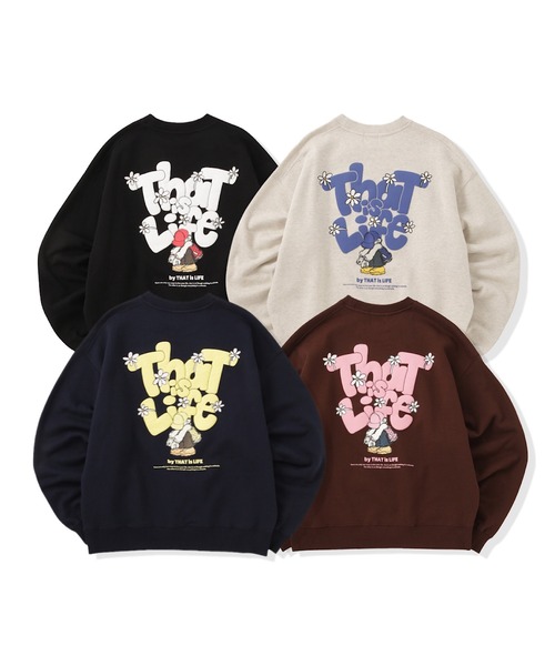 HEAVY WEIGHT 13.0oz 'FLOWER BOY' LOGO SWEAT 長袖 スウェット 秋服