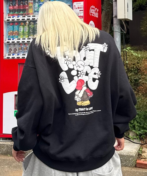 HEAVY WEIGHT 13.0oz 'FLOWER BOY' LOGO SWEAT 長袖 スウェット 秋服