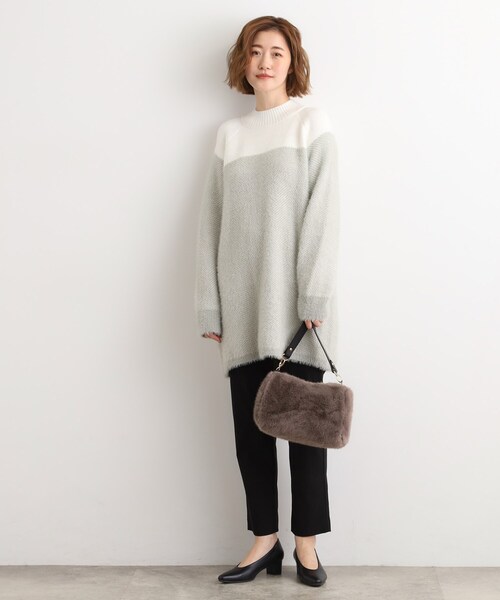 grove（グローブ）の「エコファーダブルショルダー（ショルダーバッグ・レディース・アイボリー/ナチュラル/キャメル/ダークグレー・00）」の19枚目の写真