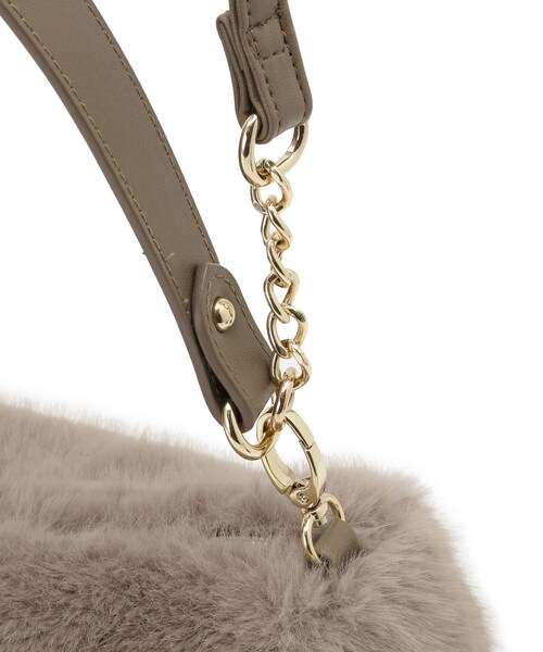 grove（グローブ）の「エコファーダブルショルダー（ショルダーバッグ・レディース・アイボリー/ナチュラル/キャメル/ダークグレー・00）」の12枚目の写真