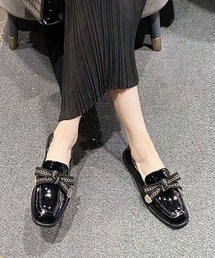 Jalan Sriwijaya/98689/CALF/BLACK/LEATHER SOLE/ビットローファー