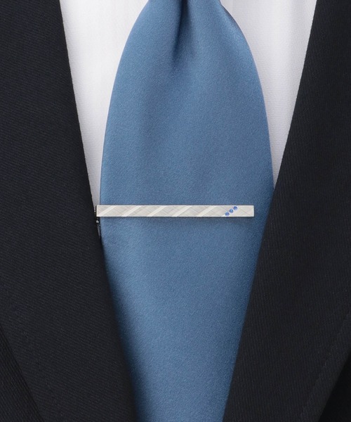 TOKYO SHIRTS（トウキョウシャツ）の「タイピン（ネクタイピン・メンズ・シルバー・FREE）」の3枚目の写真