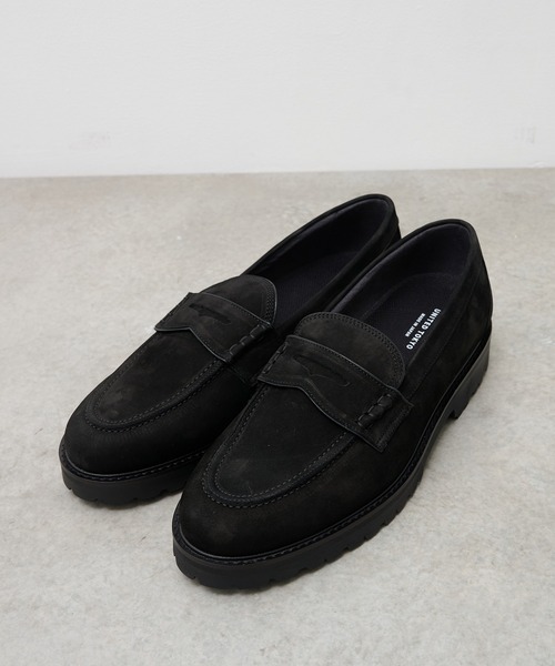 UNITED TOKYO（ユナイテッドトウキョウ）の「Vibram  NUBUCK LEATHER LOAFER（ローファー・メンズ・ブラック/ブラウン・1/2/3）」の2枚目の写真