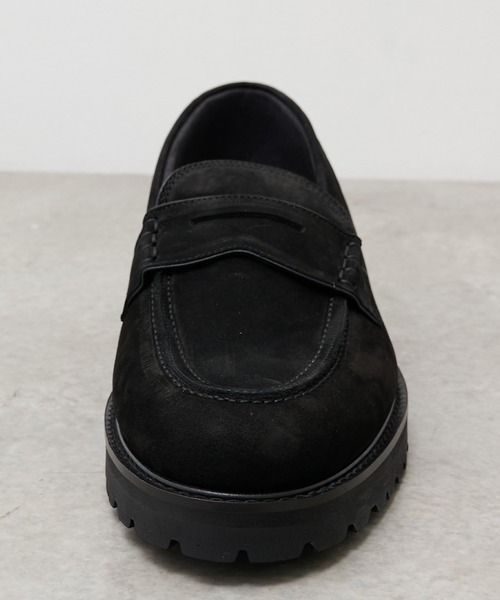 UNITED TOKYO（ユナイテッドトウキョウ）の「Vibram  NUBUCK LEATHER LOAFER（ローファー・メンズ・ブラック/ブラウン・1/2/3）」の7枚目の写真