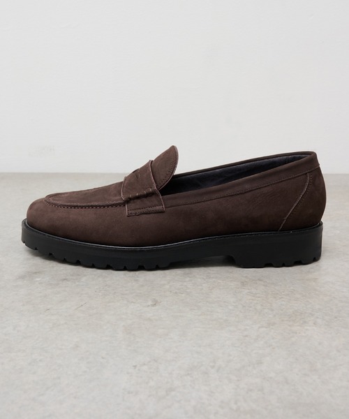 UNITED TOKYO（ユナイテッドトウキョウ）の「Vibram  NUBUCK LEATHER LOAFER（ローファー・メンズ・ブラック/ブラウン・1/2/3）」の14枚目の写真