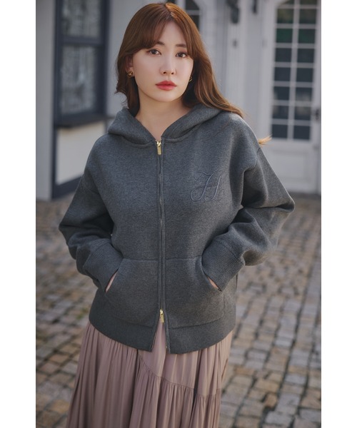 新品 herlipto Smooth Knit Hoodie パーカー Smooth Knit Hoodie（パーカー）｜Her lip to（ハーリップトゥー）の