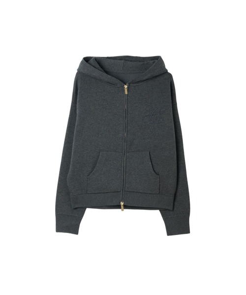 Smooth Knit Hoodie（パーカー）｜Her lip to（ハーリップトゥー）の