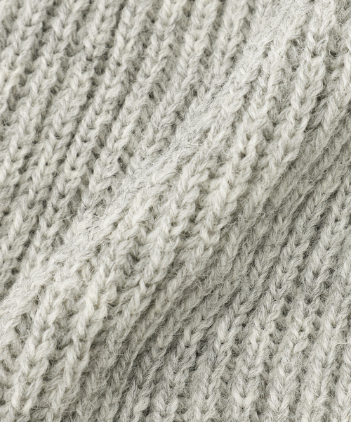 JOURNAL STANDARD（ジャーナルスタンダード）の「【STUART AUSTIN/スチュアート オースティン】リブニット帽（ニットキャップ/ビーニー・レディース・チャコールグレー/ブラック/アイボリー・FREE）」の10枚目の写真