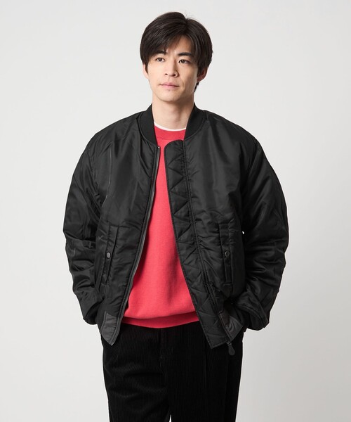 別注】＜ALPHA INDUSTRIES＞リバーシブル MA-1 フライトジャケット