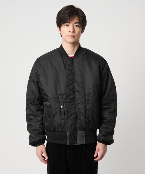別注】＜ALPHA INDUSTRIES＞リバーシブル MA-1 フライトジャケット