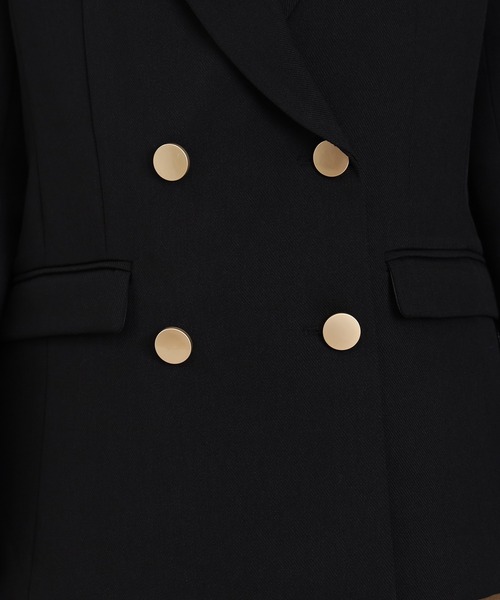 TRUDEA（トルディア）の「金釦ダブルブレストジャケット（テーラード