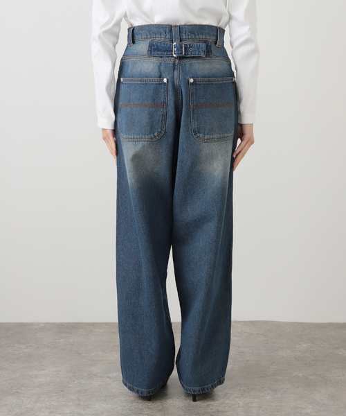 Gimaguas(ギマガス)の「Gimaguas / ギマガス BACK TROUSERS(デニムパンツ・レディース・ブルー・32/34)」の17枚目の写真