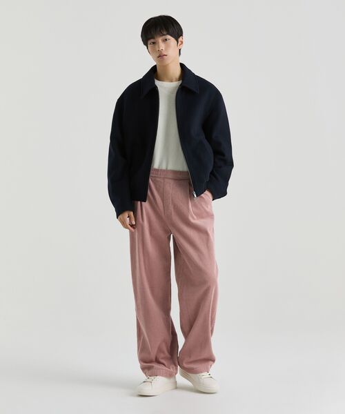 MUSINSA STANDARD（ムシンサスタンダード）の「エッセンシャルクルーネックニット[クリーム]（ニット/セーター・メンズ・その他・SMALL/MEDIUM/LARGE/X-LARGE/XX-LARGE）」の7枚目の写真