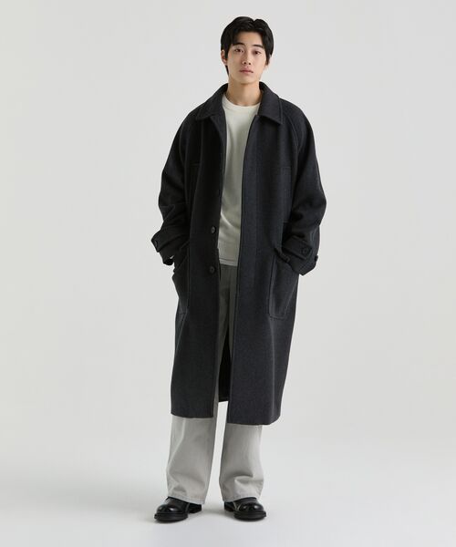 MUSINSA STANDARD（ムシンサスタンダード）の「エッセンシャルクルーネックニット[クリーム]（ニット/セーター・メンズ・その他・SMALL/MEDIUM/LARGE/X-LARGE/XX-LARGE）」の11枚目の写真
