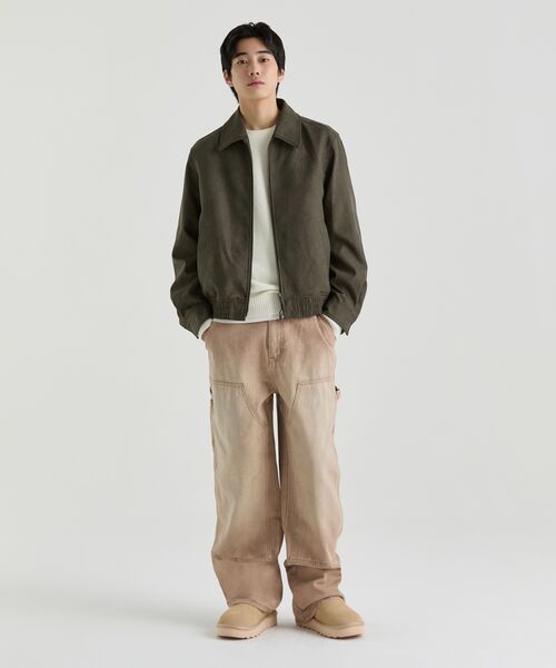 MUSINSA STANDARD（ムシンサスタンダード）の「エッセンシャルクルーネックニット[クリーム]（ニット/セーター・メンズ・その他・SMALL/MEDIUM/LARGE/X-LARGE/XX-LARGE）」の14枚目の写真