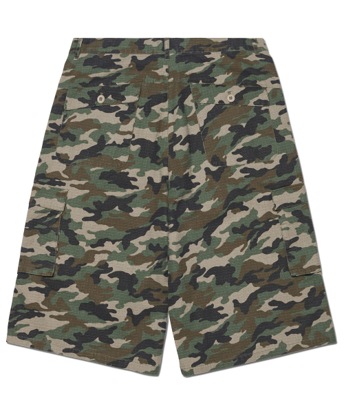 NOMANUAL(NOMANUAL)の「D.P CARGO BERMUDA PANTS - CAMOUFLAGE(その他パンツ・レディース・その他・X-SMALL/SMALL/MEDIUM/LARGE)」の2枚目の写真