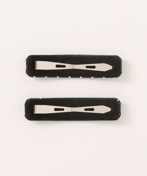 Heather(ヘザー)の「ドットヘアピン2P 608741(ヘアピン・レディース・アイボリー/ブラック・ONE SIZE)」の6枚目の写真