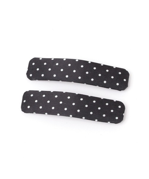 Heather(ヘザー)の「ドットヘアピン2P 608741(ヘアピン・レディース・アイボリー/ブラック・ONE SIZE)」の1枚目の写真