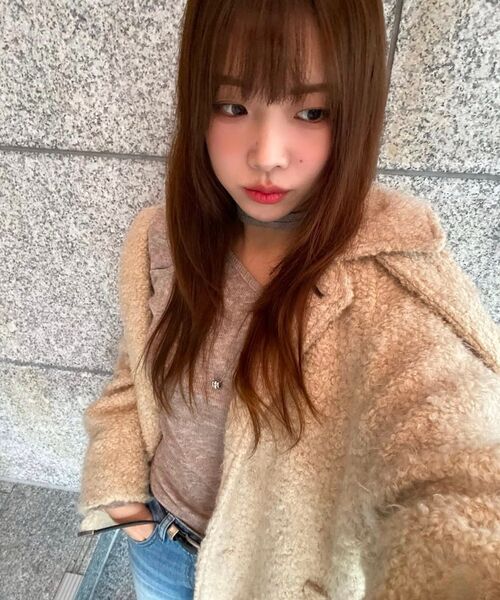 WESLEYHYUSTON(ウェズリーユーストン)の「REVERSIBLE LAYERED SLIT RIBBED KNIT BEIGE(ニット/セーター・レディース・その他・SMALL/MEDIUM)」の4枚目の写真