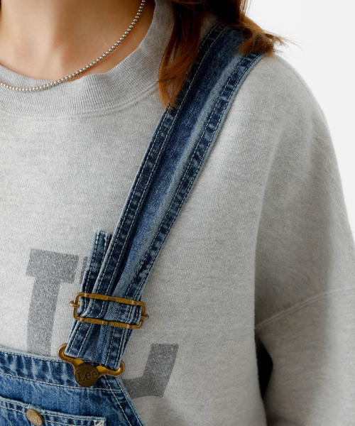 Lee(リー)の「【LEE / リー】TAPERED OVERALL / テーパードオーバーオール / デニム サロペット(サロペット/オーバーオール・レディース・ブラック/インディゴブルー・X-SMALL/S)」の16枚目の写真