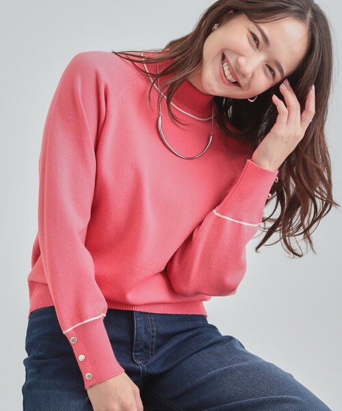 セール】【洗濯機可/吸湿発熱】もちもちでチクチクしにくいハイネック