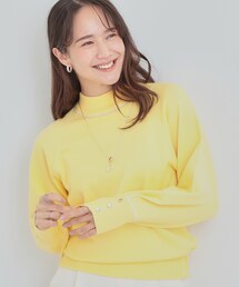 【洗濯機可/吸湿発熱】チクチクしにくいもちもちハイネックニット