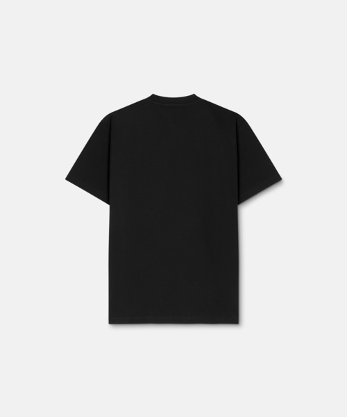 VERSACE(ヴェルサーチ)の「装飾付き コットンジャージー Tシャツ(Tシャツ/カットソー・レディース・ブラック・36/38)」の3枚目の写真